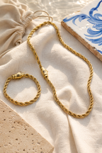 Amalfi rope chain flat lay