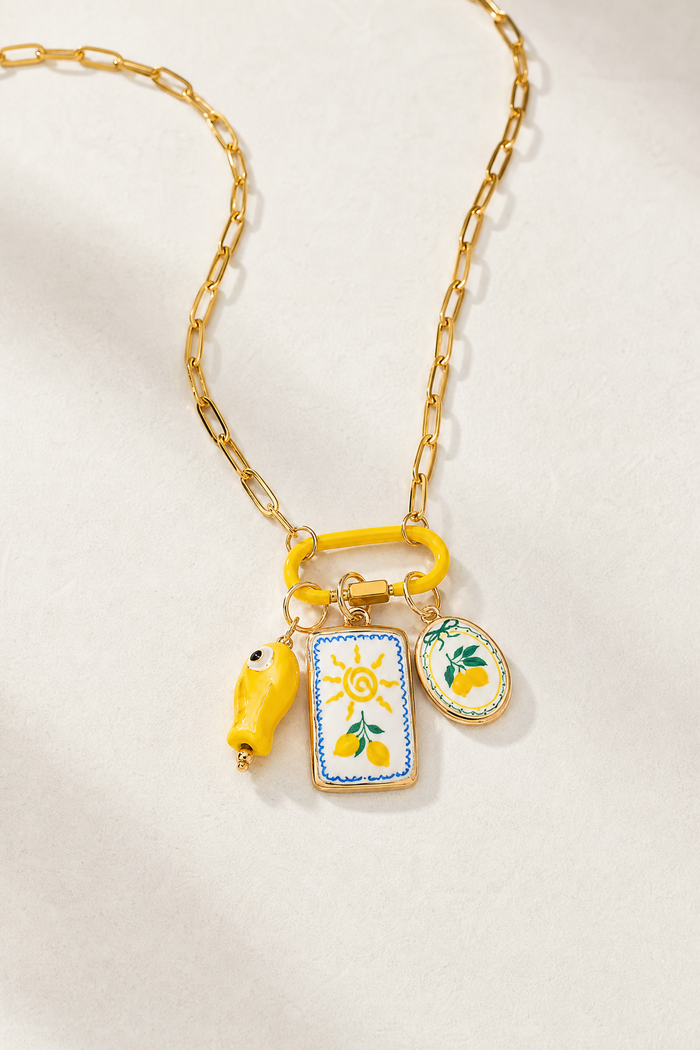Limone Charm Necklace