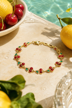 Water on the cherry bracelet