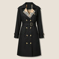 Ravello trench coat in Black