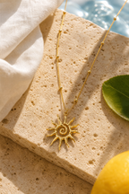 Ravello sun pendant still life