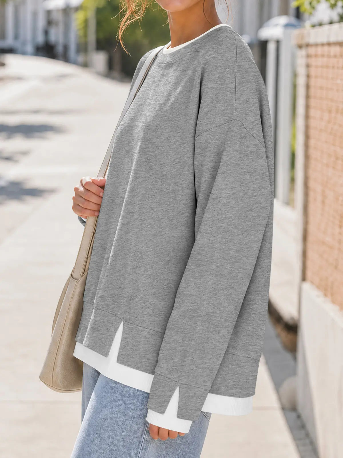 Bruma layered sweatshirt listing photo 3