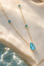 Marea wave necklace still life