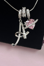 Cifra initial necklace letter A