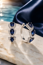 Atrani blue hoops still life