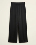 Luna satin pant on a plain off-white background
