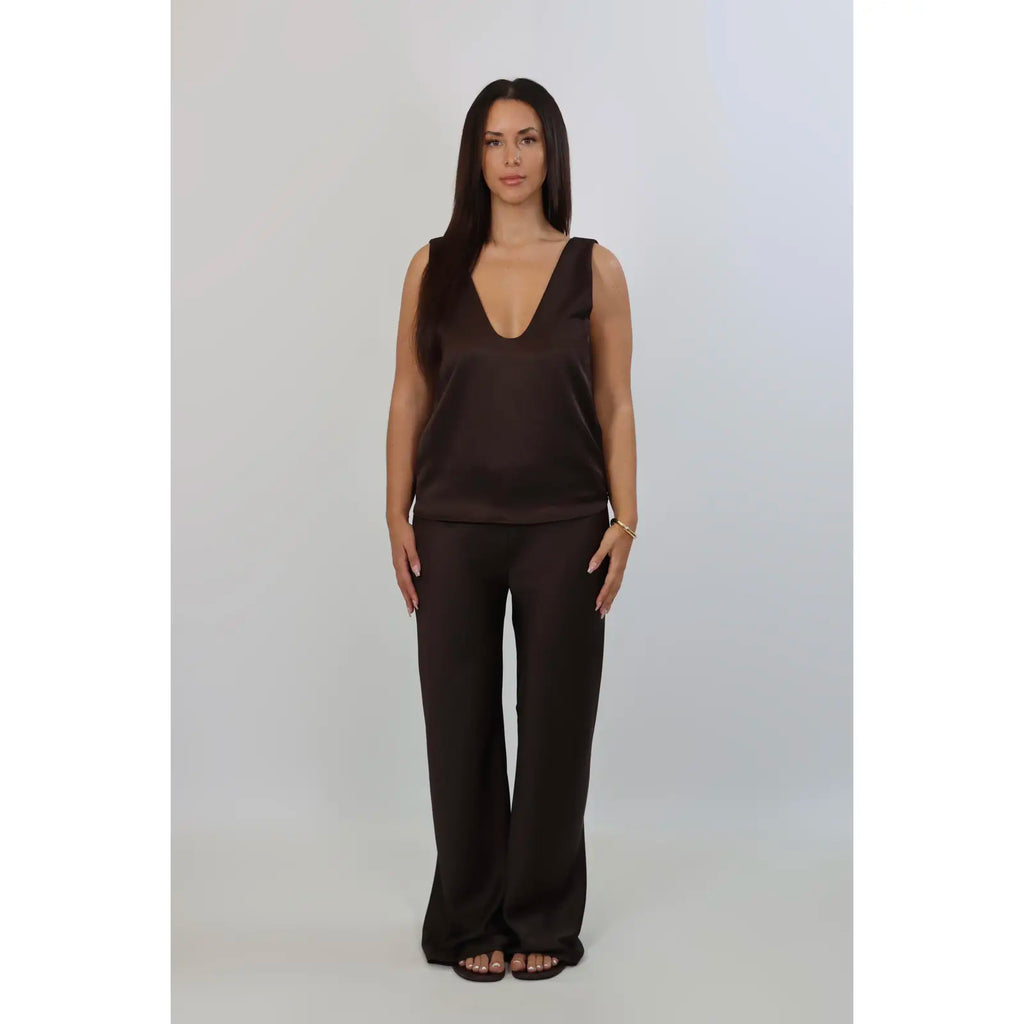Luna satin pant listing photo 4