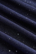 Scintilla shimmer fabric drape close up